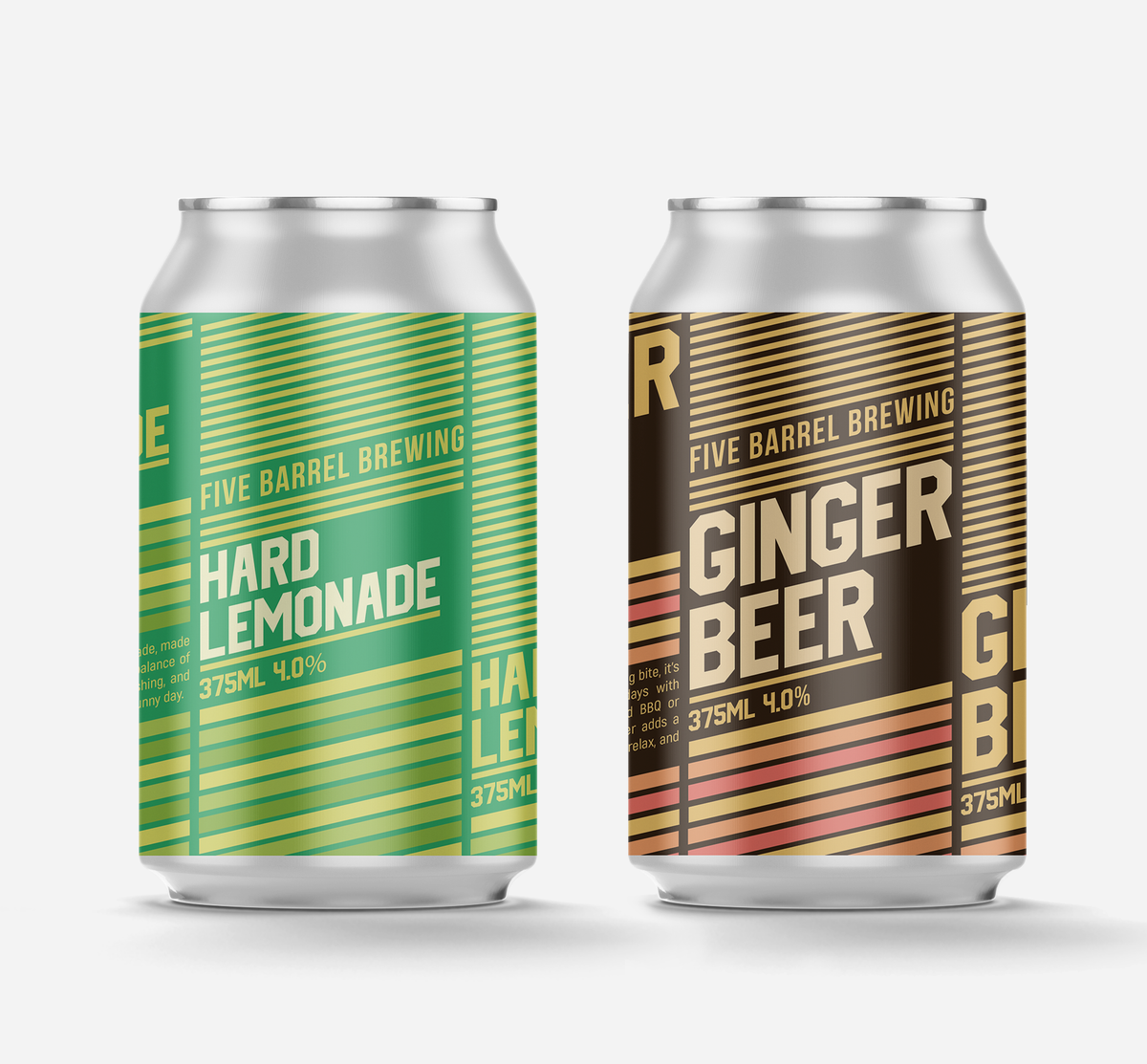 Mixed Hard Lemonade/Ginger Beer Carton