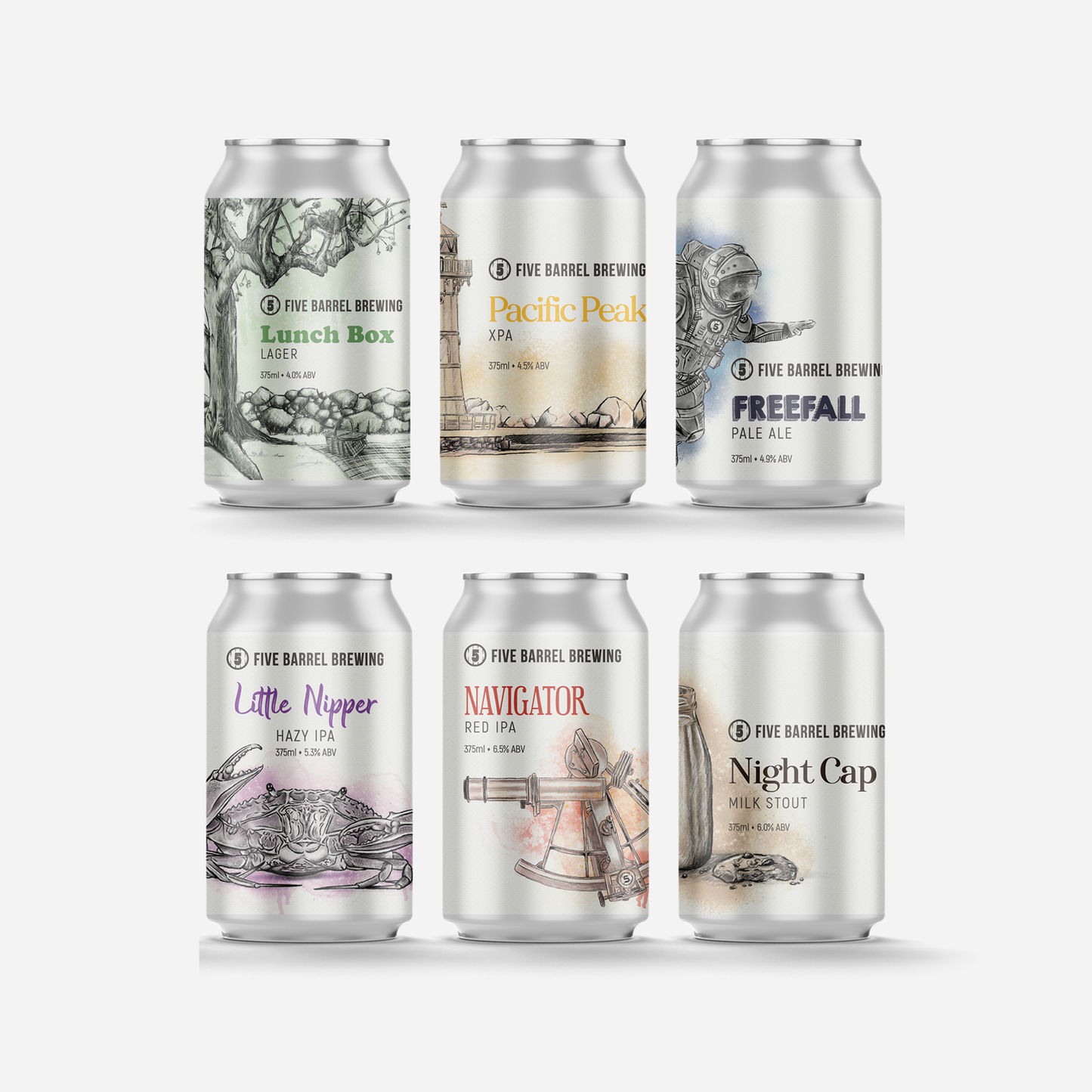 Five Barrel Brewing_Mixed Core Pack