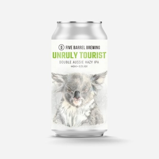 Unruly Tourist Double Hazy IPA