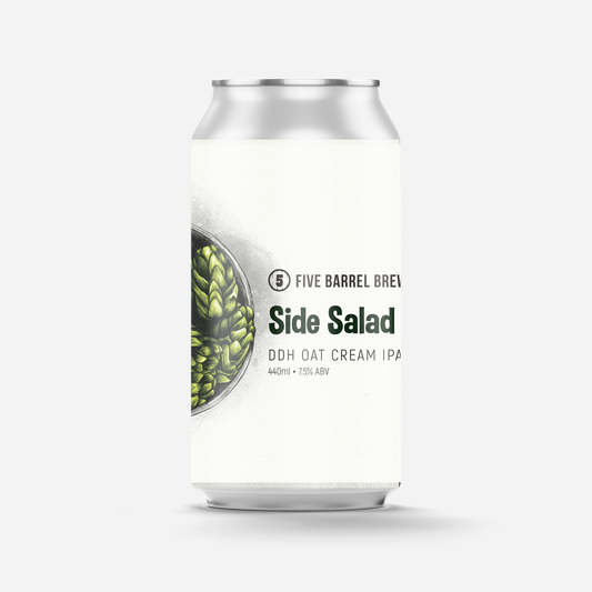 Five Barrel Brewing_Side Salad DDH Oat Cream IPA